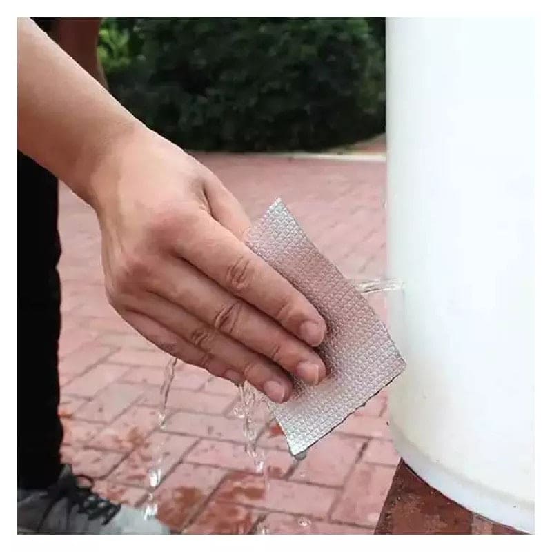 Aluminum Foil Butyl Rubber Tape, High Temperature Waterproof Leak Proof Tape, Nano Self Adhesive Tape, Duct Wall Crack Repair Flex Tape Aluminum Foil Butyl Rubber Tape, High Temperature Waterproof Leak Proof Tape, Nano Self Adhesive Tape, Duct Wall Crack Repair Flex Tape